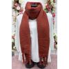 Plain Soft Braids Tassel Scarves