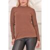 Plain Soft Knit Viscose Top