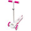 Ozbozz Light Burst 3 Wheel Light Up Scooter - Pink / White wholesale toys