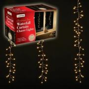 Wholesale Christmas Workshop 240 LED Waterfall Curtain Chaser Lights