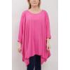 Plain Hanky Hem Cotton Top wholesale tops