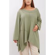 Wholesale Plain Hankey Hem Cotton Top