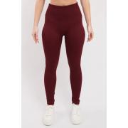 Wholesale Plain Ribbed Elasticated Waistband Legging