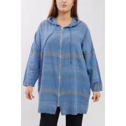 Wholesale Stripe Pattern Cotton Jacket