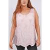 Embroidered Paisley Pattern Crochet Top tops wholesale