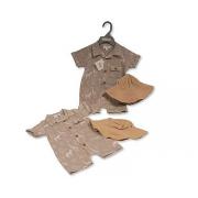 Wholesale Baby Boys Romper With Hat - Safari