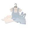 Baby Boys Shorts Set with Suspenders