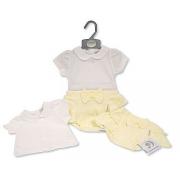 Wholesale Baby Girls Romper Set With Bow