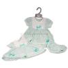 Baby Girls 2 Pieces Dress Set with Lace and Bow