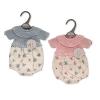 Knitted Premature Baby Romper with Collar - Teddy wholesale clothing