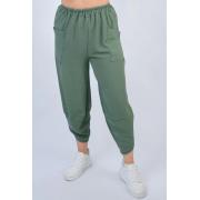 Wholesale Plain Panelled Pockets Jogging Bottom