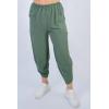 Plain Panelled Pockets Jogging Bottom