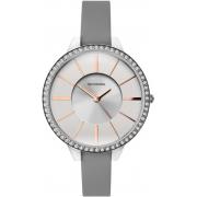 Wholesale Sekonda Ladies Editions Watch With Silver Glitter Dial And Grey Strap