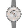 Sekonda Ladies Editions Watch With Silver Glitter Dial And Grey Strap