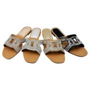 Wholesale Ladies Sparkling Flat Slider With Diamante Beads 
