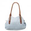 Soft Shoulder/Hobo Bag With Detachable Crossbody Strap 