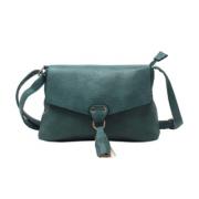 Wholesale Small Pure Colour Crossbody With Front Tassel 