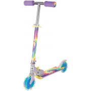 Wholesale Ozbozz SV20890 Tie Dye Scooter With Flashing Wheels Rainbow