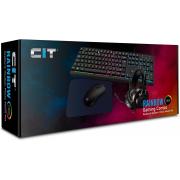 Wholesale CIT Rainbow Gaming Keyboard And Mouse Set With Headset Bundles