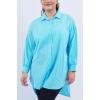 Plain Back Cutwork Button Up Cotton Shirt