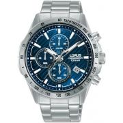 Wholesale Lorus Men�s Sports Quartz Chronograph Blue Stainless Steel Watches RM393HX9