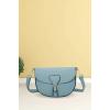 Pebble Leather Crossbody Shoulder Bag