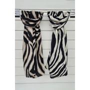 Wholesale Zebra Print Soft Feel Scarves