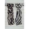 Zebra Print Soft Feel Scarves