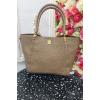 Leather Buckle Shoulder Bag