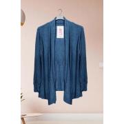 Wholesale Plain Open Front Cardigan