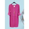 Plain Necklace Dress