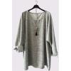 Plain Soft Feel Necklece Top