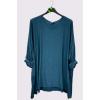 Plain Soft Feel Hanky Hem Top