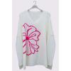 Flower Pattern Knitted Top