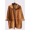 Plain Zip Up Pockets Ribbed Jacket wholesale coats