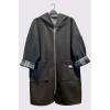 Plain Zip Up Pocket Soft Feel Hoody wholesale coats