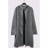 Plain Pockets Hooded Jacket