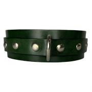 Wholesale Leather BDSM Collar Green Sub Day Choker