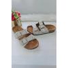 Beaded Twin Buckle Strap Slider