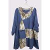 Leopard Patch Print Pockets Top