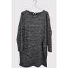 Muti Stripe Pattern Pockets Jumper