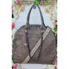 Leather Aztec Strap Chain Shoulder Bag