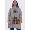 Marl Patch Pattern Pouch Front Pocket Top tops wholesale