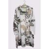 Abstract Print Pockets Cotton Dress wholesale skirts