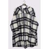 Check Print Zipped Cotton Hooded Jacket wholesale jackets