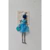 Heart Stone Doll Brooch