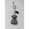 Diamante Dress Chain Tassel Keyrings