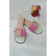 Wholesale Metal Snaffle Buckle Square Toe Slider