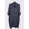 Multicoloured Stripes Front Pockets Dress