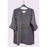 Wholesale Stitch Pattern Necklace Top